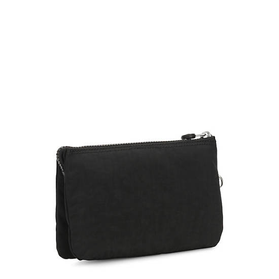 Kipling Creativity Extra Large Classic Wristlet Kézitáska Fekete | HU 1258FD